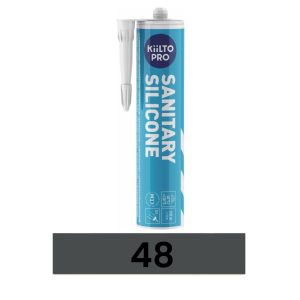 Kiilto Pro Sanitetssilikon är en enkomponent neutral silikon